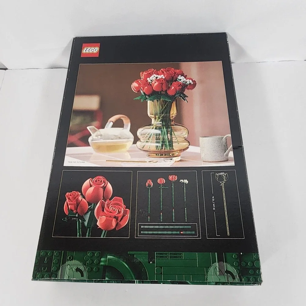 LEGO Icons Botanical Collection Bouquet of Roses 10328 New Sealed 822 PCS